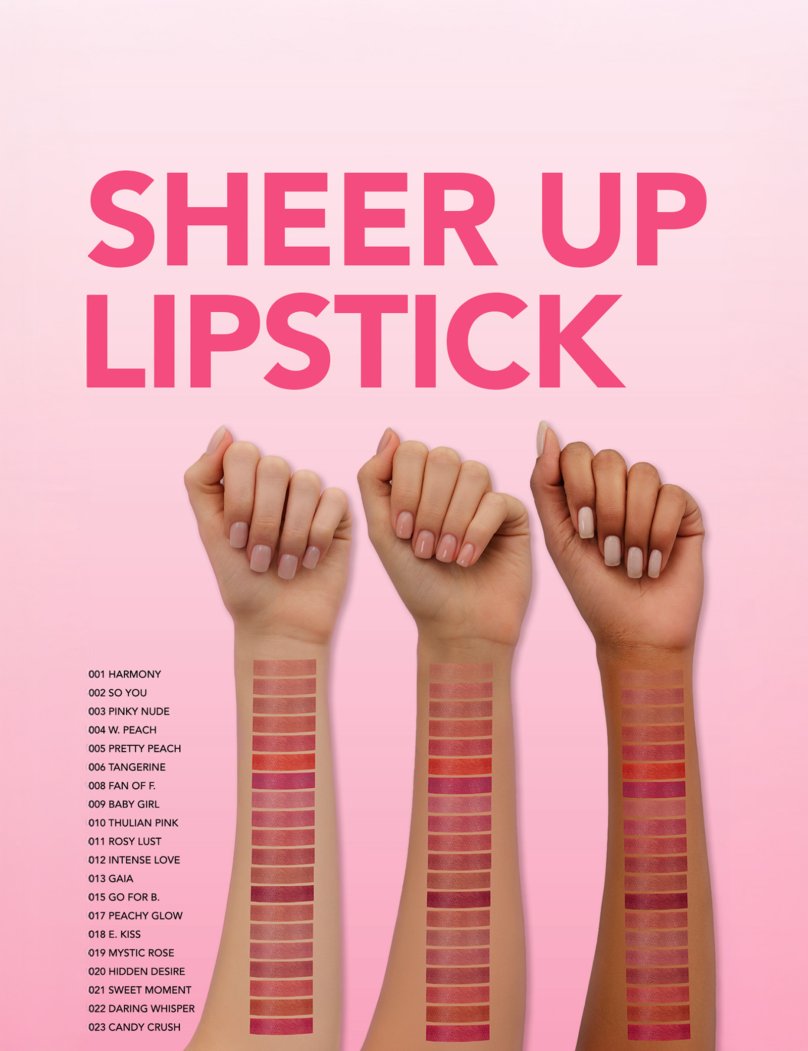 Sheer Up Lipstick