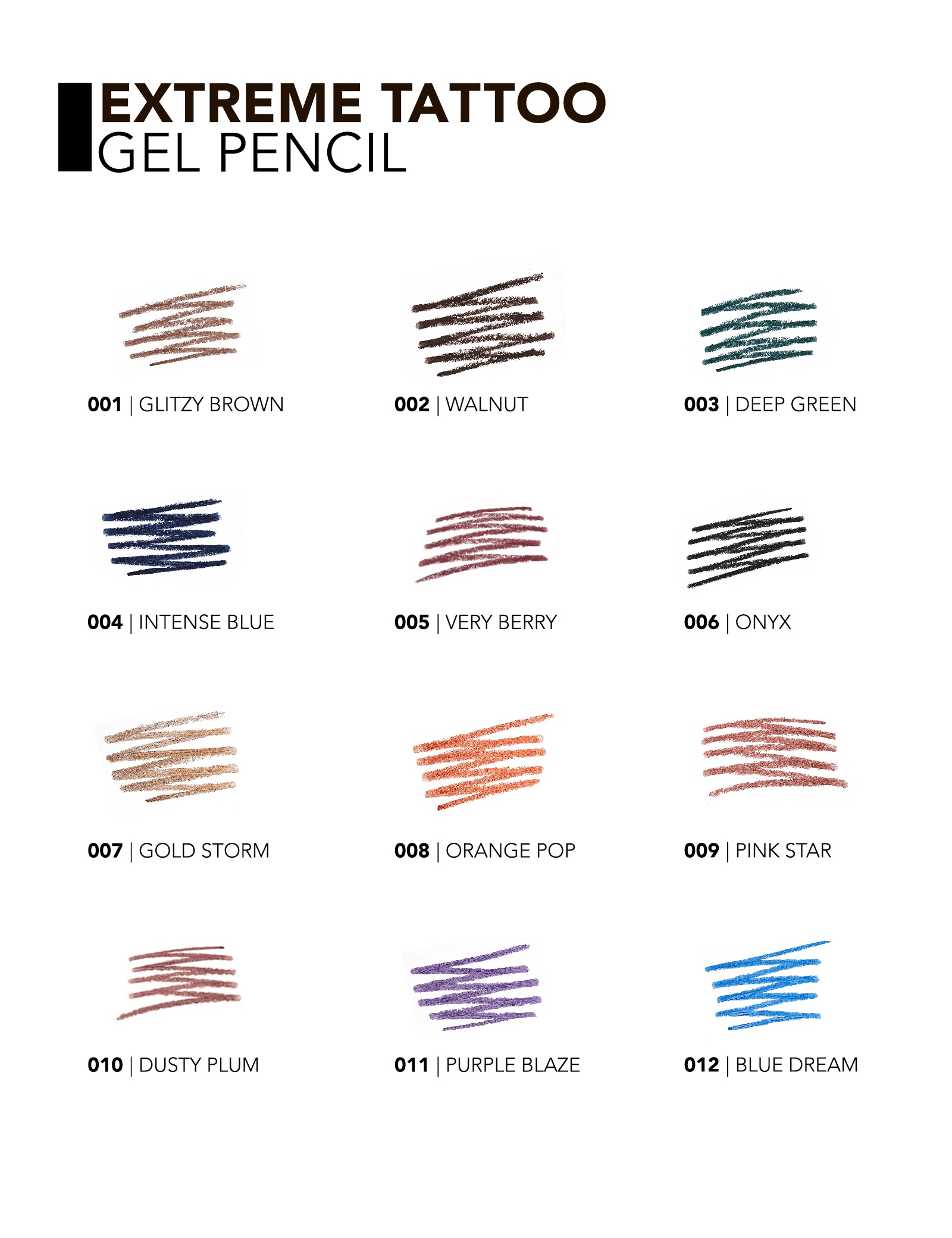 Extreme Tattoo Gel Pencil